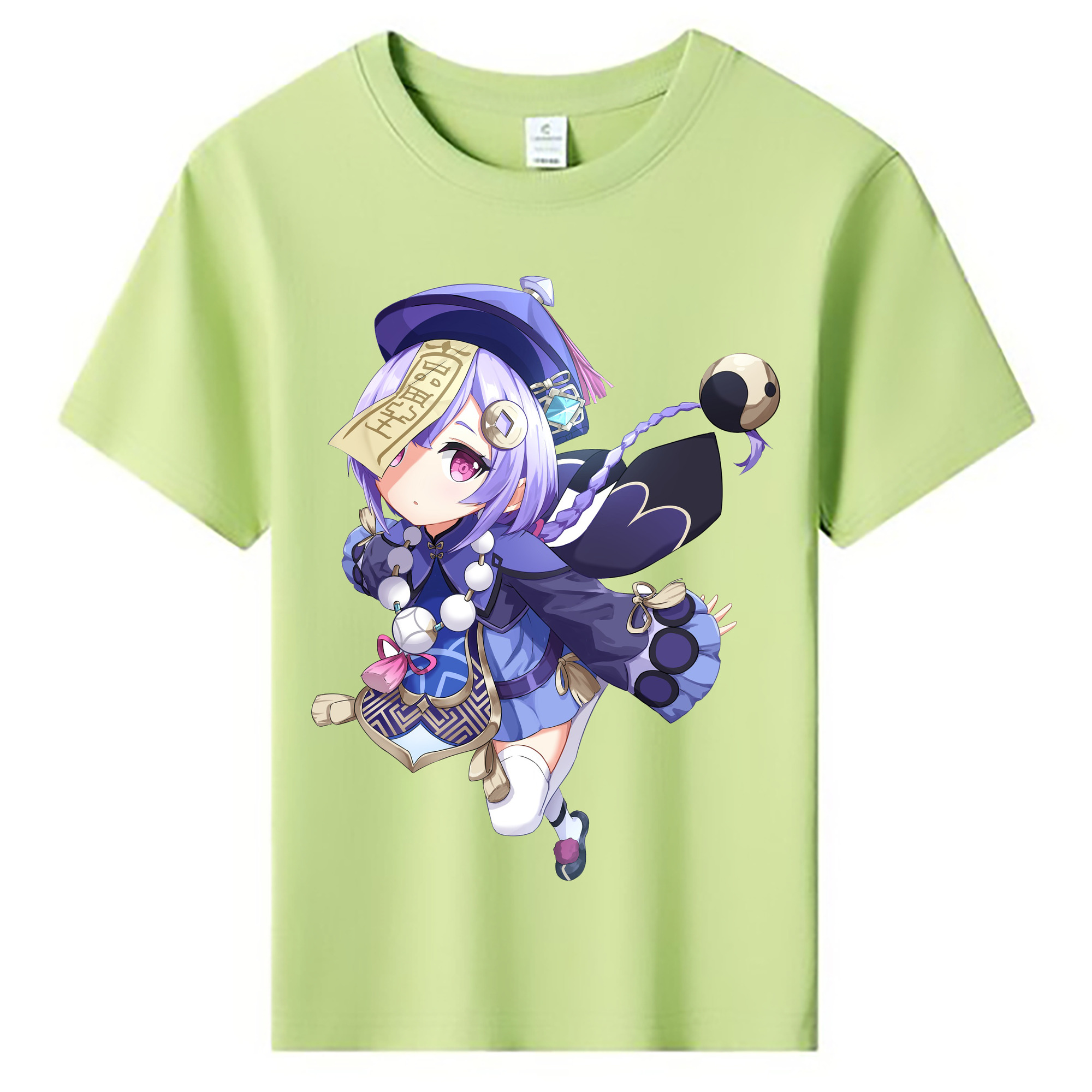 げんし神 七七 なな  genshin Nana 綿100％キッズTシャツ（フロントプリント）